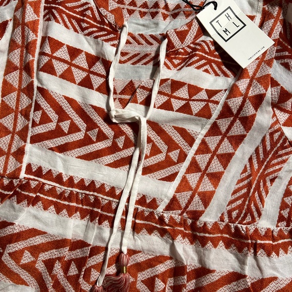 NWT THML Women Boho Top- Medium - Picture 4 of 12